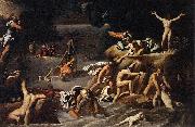 Agostino Carracci The Flood painting